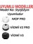 Mi Robot Vacuum Mop P, mop Pro ile Uyumlu 4 Parça Set- Model NO: STYTJ02YM Uyumludur 3