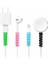 Trend 4 Adet Spiral Esnek Silikon Kablo Koruyucu Iphone - Micro USB ve Type-C ve Diğer Tüm Kablolar Için Uygun Kablo Koruyucu 4 Farklı Renk 1