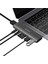 Type-C Adaptör USB Çoklayıcı Type-C Çevirici HDMI Dönüştürücü Data Transferi Destekl Gri 1