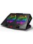 Dizüstü Bilgisayar Notebook Soğutucu Laptop Stand Rgb Renkli Oyuncu Laptoplarına Özel 2 Büyük Fanı Ile Hızlı Soğutma 2 USB Girişli Fonksiyonel Çok Amaçlı Telefon Tutucu Özellikli N10 1