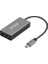 Swapp SW-U510 Gri Metal Type-C To Displayport 4K Çevirici Adaptör 1