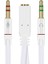 3.5mm Stereo Dişi x 2 Stereo Erkek Kulaklık Mikrofon Hoparlör Ayırıcı 20 cm Kablo (5232) 3