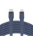 Boostcharge Flex Silikon USB Tip C - Lightning Kablosu (3M/10FT), Mfi Sertifikalı 20W Hızlı Şarj Pd Güç Dağıtımı - Mavi 2