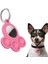 Uyumlu Silikon Kılıf Kedi Köpek Tasmasına Takılabilir Pati Tasarımlı Kapalı Düşmez (Pembe) 1