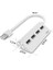 USB Hub, 4 Ports, USB 2.0, 480 Mbit/s, Beyaz 3