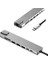 CF10 Macbook Uyumlu Type-C™ To 4K HDMI 2* Type-C 2* USB 3.0 Ethernet Lan 2* Sd 8in1 Çevirici Hub Adaptör 3