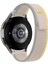 Samsung Galaxy Watch 7/6/5/4/fe Serisi (40MM/44MM) Watch 6/4 Classic (47MM/43MM/42MM) Samsung Watch 5 Pro 45MM Için Hafif ve Bileği Rahatsız Etmeyen 20MM Kavisli Trail Loop Kumaş Kordon 1