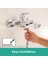 Rebris S, Sıva Üstü Banyo Armatürü, 2 Fonksiyon Için, Krom 2
