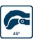 Professional, Köşe Boru Anahtarı 45DERECE 420MM, 1600A02W3T, Mavi 3