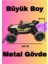 2.4 Ghz 7.4 V Çok Büyük Boy Metal Gövde 50 cm Hızlı Buhar Modlu Yanyan Giden 360DÖNEN Rcofroad Araba 1