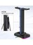 Kulaklık Standı Rgb Dual Balance 2 USB Bağlantısı, Masaüstü Kulaklık Standı, Dayanıklı Oyun Kulaklığı Tutucu, Pc Oyuncu Kulaklık Aksesuarı Için, Siyah (TH650) 3