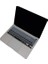 Macbook Air M1 13INÇ Klavye Koruyucu Türkçe Q Ombre A2179 A2337 ile Uyumlu Siyah Gri 2