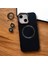 Apple Iphone 13 Uyumlu Magnezyum Serisi Standlı Kapak Magsafe Sert Kılıf +Lens Koruma . 3