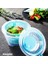 Salata Kurutucu, Standart, 3875 Çok Renkli 4.4l Sebze Salata Kurutma Makinesi Çevirmeli Kurutucu Salatacı 3