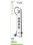 Surge Plus 4&apos;lü Priz, Yüksek Gerilim Korumalı (2,4 A, 2 M Kablolu 2 USB Bağlantısı Dahil) Beyaz/gri BSV401VF2M 2