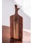 Doğal Akasya Ahşap Kesme Tahtası Saplı, Et, Peynir, Ekmek, Sebze ve Meyve Servis Tepsisi Için Ahşap Mutfak Doğrama Tahtası (46 * 18.5 * 1.5cm) 3