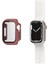 Eclipse Tampon, Apple Watch Serisi 9/8/7-41MM Için Dahili Ekran Koruyucu, Temperli Cam, Darbeye ve Düşmeye Karşı Koruyucu ve Apple Watch Uyumlu Ince Koruyucu Kılıf, Kahverengi 3