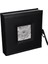 Photo Albums 120 Cepli 3 Halkalı Dikişli Suni Deri Çerçeve Kapak Fotoğraf Kutusu 4 x 15 Inç/5 x 17 Inç/6 x 20 cm Baskılar, Siyah 1