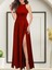 Rose's Boutiqe All About Women Kadınhalter Yaka Derin Yırtmaç Detaylı Tam Boy Ithal Krep Abiye Elbise 3