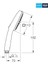 Vitalio Comfort 110 El Duşu, 2 Akışlı (Yağmur & Jet), Smartswitch, 110MM Kare Duş Başlığı, Kireç Önleyici Sistem, Krom, 26925001 2