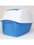 Imac Maddy Junior Üstü Açılır Kapalı Kedi Tuvaleti Mavi 57X43X41 cm 4