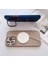 Apple Iphone 15 Pro Max Uyumlu Magnezyum Standlı Kapak Magsafe Sert Kılıf + Kamera Lens Koruma . 7