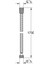 Vitalioflex Metal 1750MM Metal Duş Hortumu | Krom | 27503001 2