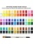 Sulu Boya Seti, Profesyonel 36 Sabit Pigment Boyama Kutusu, Yüksek Pigmentasyon, Sanatçılar, Öğrenciler, Yetişkinler Için 12 Sulu Boya Kağıdı 3