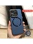 Apple Iphone 15 Pro Max Uyumlu Magnezyum Standlı Kapak Magsafe Sert Kılıf + Kamera Lens Koruma . 1