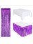 Beyaz Masa Örtüsü, Mor Masa Eteği, Mor Arka Fon 1