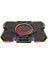 S47 Coolflow 5 Adet Kırmızı LED Fan 1 USB 7 Farklı Kademe Ayarı 10 17.3 Notebook Soğutucu Stand 2