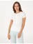 Kadın Krem Kısakollu Pijama Takımı 50318995-VR071 3