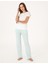 Kadın Krem Kısakollu Pijama Takımı 50318995-VR071 4