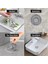 Yuvarlak Silikon Lavabo ve Küvet Süzgeci, Lavabo Tıkacı Gider Koruyucu Gri Renk 1 Adet M-140 6