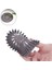 Yuvarlak Silikon Süzgeç 12 cm Lavabo ve Küvet Süzgeci, Lavabo Tıkacı Gri Renk 1 Adet M-140 1