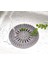 Yuvarlak Silikon Süzgeç 12 cm Lavabo ve Küvet Süzgeci, Lavabo Tıkacı Gri Renk 1 Adet M-140 5