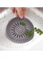 Yuvarlak Silikon Süzgeç 12 cm Lavabo ve Küvet Süzgeci, Lavabo Tıkacı Gri Renk 1 Adet M-140 6