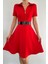 Kırmızı Kemerli Spor Elbise 4