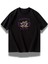 Oversize Salem Witch Coctail Club Sırt Baskılıtişört, Coctail Temalı Bisiklet Yaka T-Shirt 2