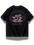 Oversize Salem Witch Coctail Club Sırt Baskılıtişört, Coctail Temalı Bisiklet Yaka T-Shirt 3