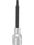 1113064230 T 30 1/2" Uzun Star (Tor X) Uçlu Lokma Anahtar (100 Mm), Krom, T30 1
