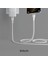 Boostcharge Pro Flex Örgülü USB C Tipi - C Kablosu (1m/6,6ft), Usb-If Sertifikalı Güç Dağıtımı Pd Hızlı Şarj Kablosu - Beyaz 3