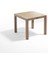 Wood Masa 90X90 Çizgili Regnum Camlı Masa 1