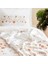 Home CLARICE%100 Pamuk Çift Kişilik Nevresim Pike Takımı Multicolor 2