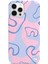 Iphone 12 Pro Max Pembe Silikon Telefon Kılıfı - Smoke Blue 1