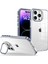iphone 15 Pro Max Için Hybrid Performance Serisi Ultra Şeffaf Sert Polikarbonat Arka Kısım Orta Sertlikte Silikon Kenarlar ve Stand Olabilen Lens Çerçeveli Kılıf (Mavi, 15 Pro Max) 1