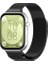 Huawei Watch Fit 3 Ile Uyumlu Loop Metal Hasırlı Kordon Manyetik Tasarımlı Terletmeyen Nefes Alan Hafif Yapılı Bileğe Göre Ayarlanabilen Deformasyona Dayanıklı Paslanmaz Kayış 3