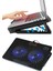 Çift Fanlı Üç Kademe Ayarlanabilir 17&apos;&apos; Laptop Soğutucu Fan 1