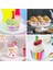 Home 100 Adet Desenli Cupcake Kalıbı,renkli Browni ve Muffin Kabı,kağıdı 3
