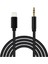 Concord Iphone Lightning Aux Kablosu 3.5mm JH-023 - Siyah 2